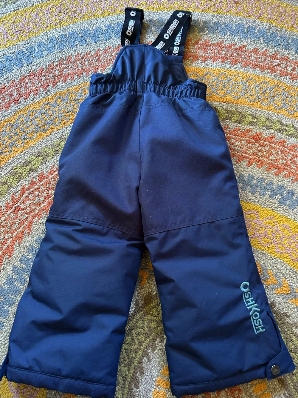 OshKosh B'gosh Navy Blue Kids Snow Overalls